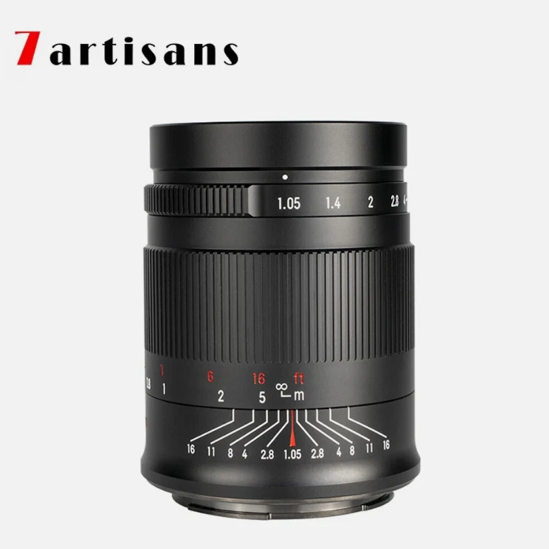 7artisans 50 مللي متر F1.05 FullFame عدسة كبيرة فتحة صورة عدسة لسوني E A7CR A72 A73 A7R3 A7S A7R4 A7R5 A9 A1