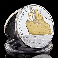 1912 The Voyage Titanic Ship and Travel Map Coin Rms Commemorative Bar/Coin Tragedy Of The Titanic