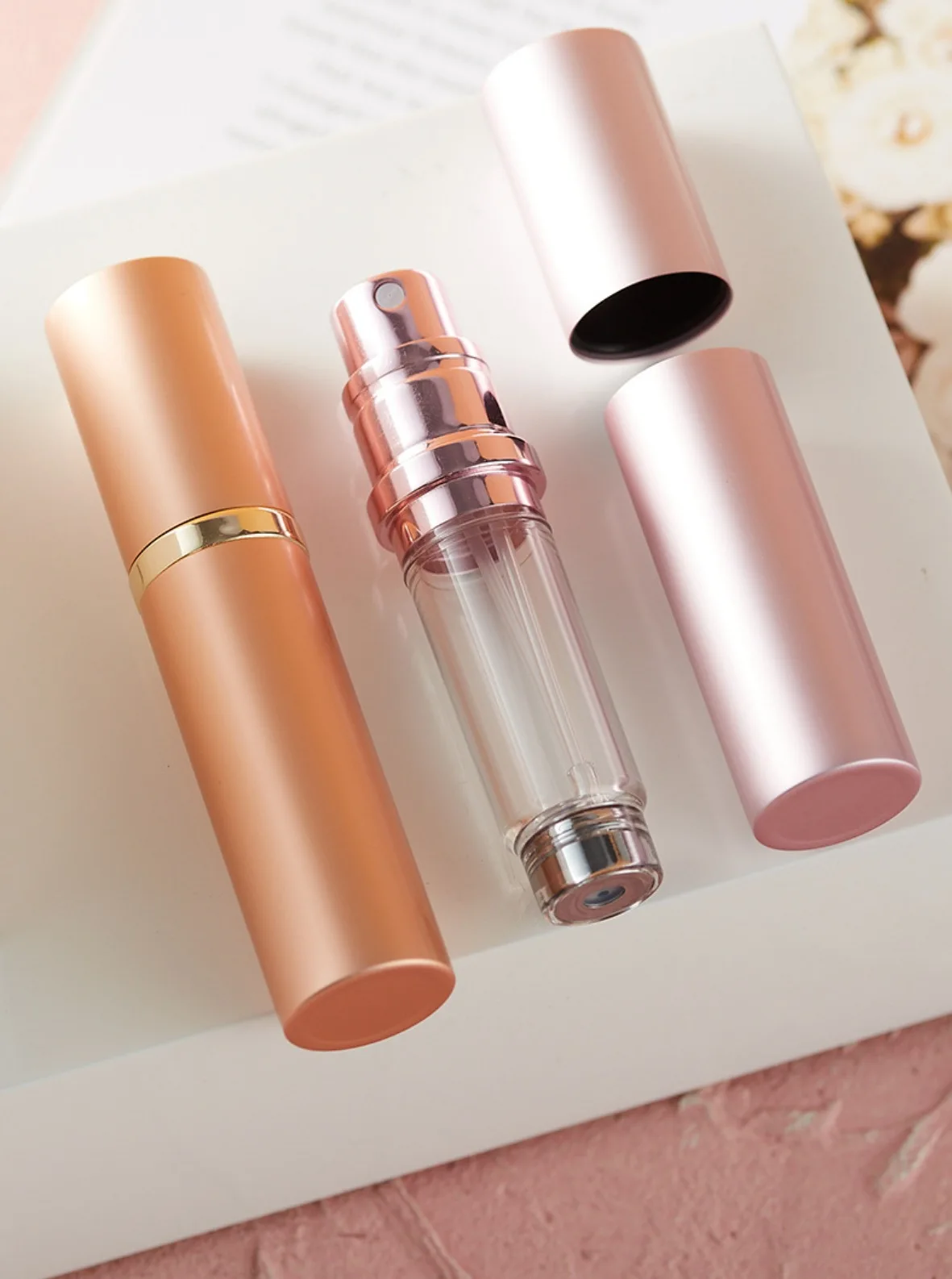 5ml 9ml portable mini bottom filled perfume spray dispenser bottle cosmetics refillable spray liquid container bottle