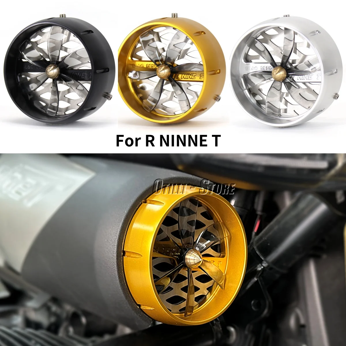 R تسعة T دراجة نارية الملحقات مدخل هواء غطاء CNC مدخل الهواء تصفية لسيارات BMW R تسعة T المتسابق RNINET RNineT تشويش إذاعي R9T الحضرية