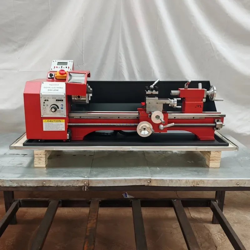 2026Multifunctional Metal Lathe Mini Home Desktop Woodworking Small Lathe Automatic Thread Taper Precision Machine