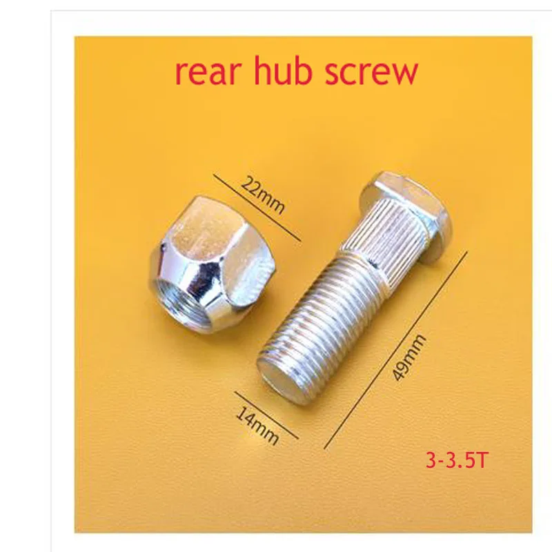 Forklift Wheel Hub Screws Are Suitable For Forklifts Such As Heli Hangcha Liugong Longgongtai Lifu