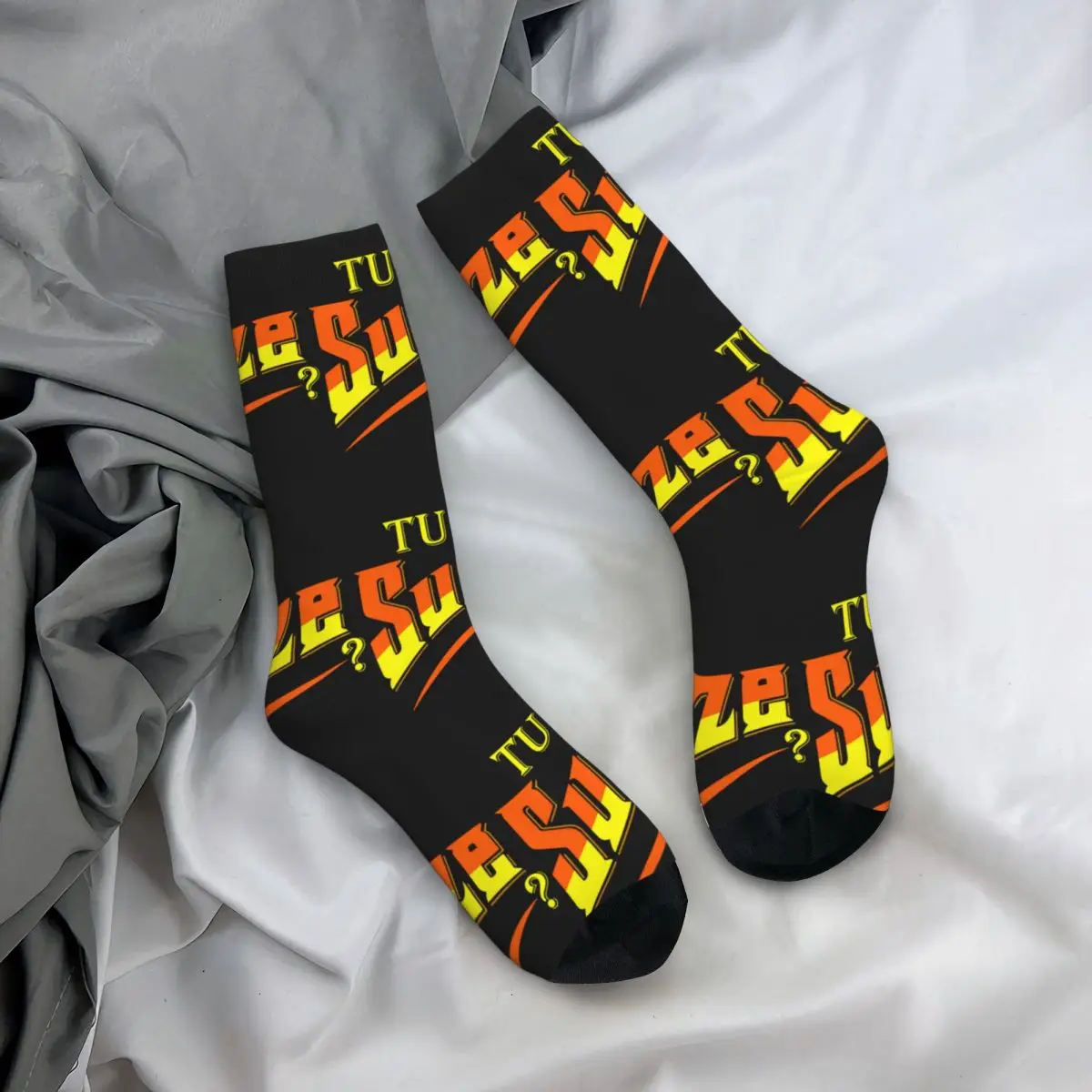 You Tu Suze-Harajuku Desgin Stockings Design Harajuku Socks Winter Non Slip Socks Couple Skateboard Comfortable Socks