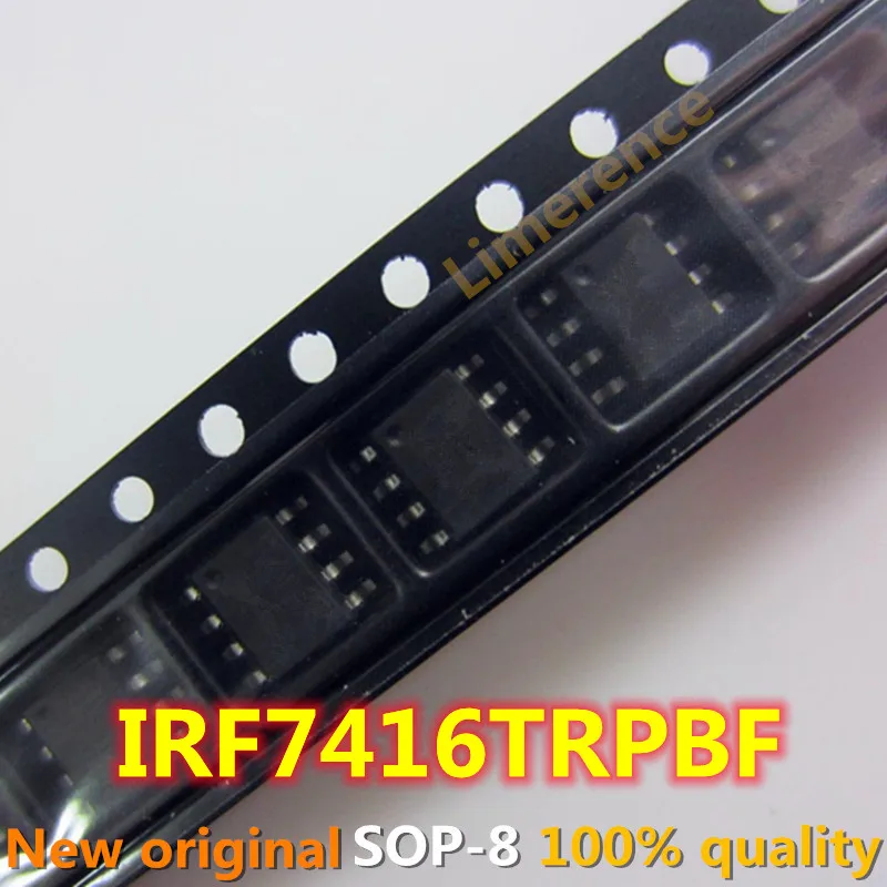 10PCS IRF7416TRPBF SOP-8 IRF7416TR SOP IRF7416 F7416 SMD-