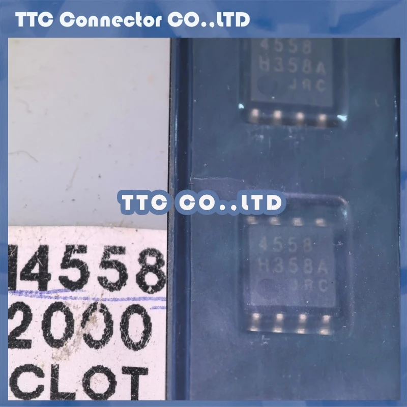 100pcs/lot NJM4558M chips Electronic components