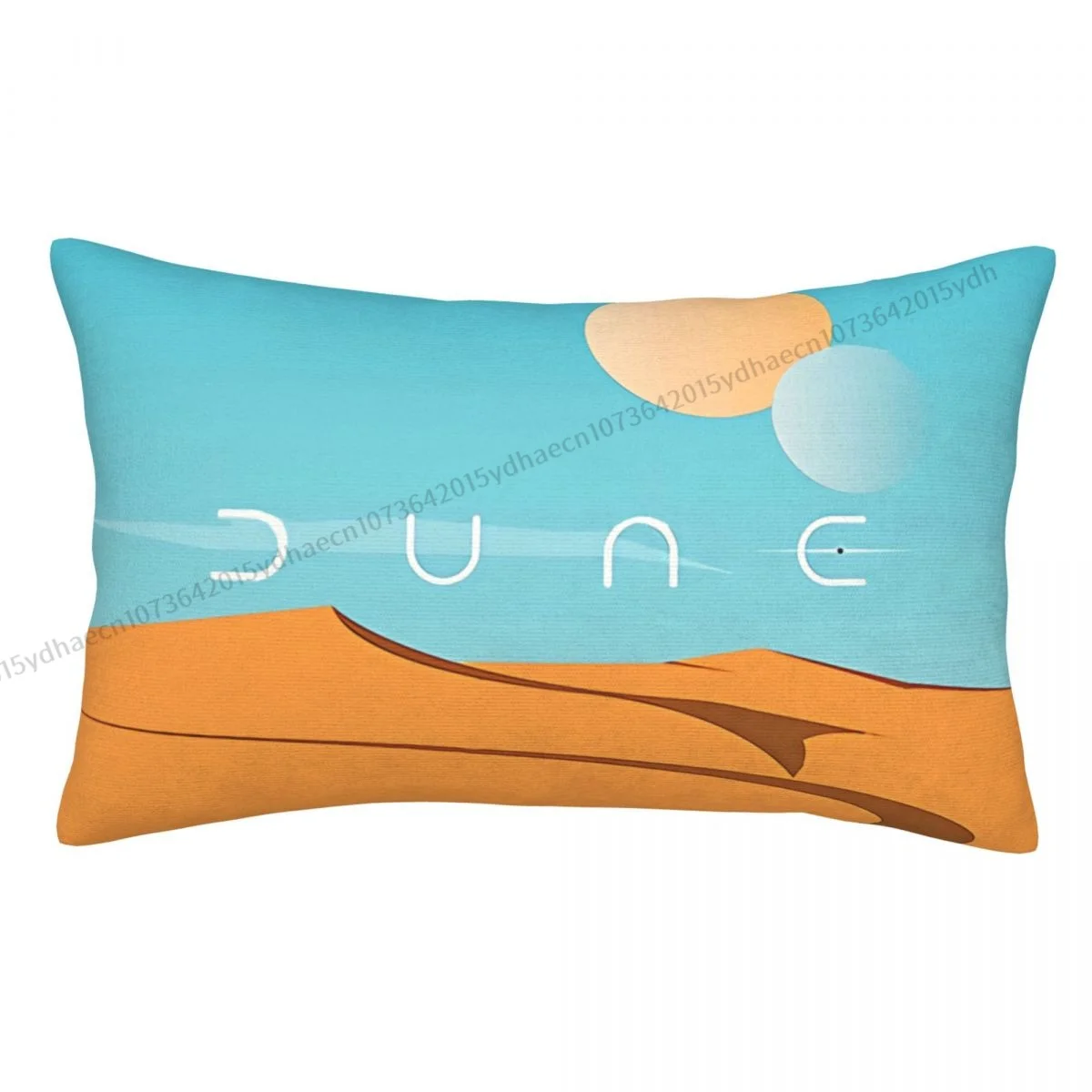 Sandworm Art Cojines Pillowcase DUNE SCI FI MOVIE Cushion Home Sofa Chair Print Decorative Coussin Pillow Covers