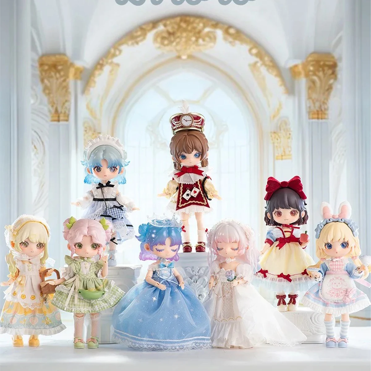 Genuine LIRORO Fairy Tale House Series Blind Box 12 Points BJD Mystery Box Movable Girls Dolls Movable Model BJD Toys Gift