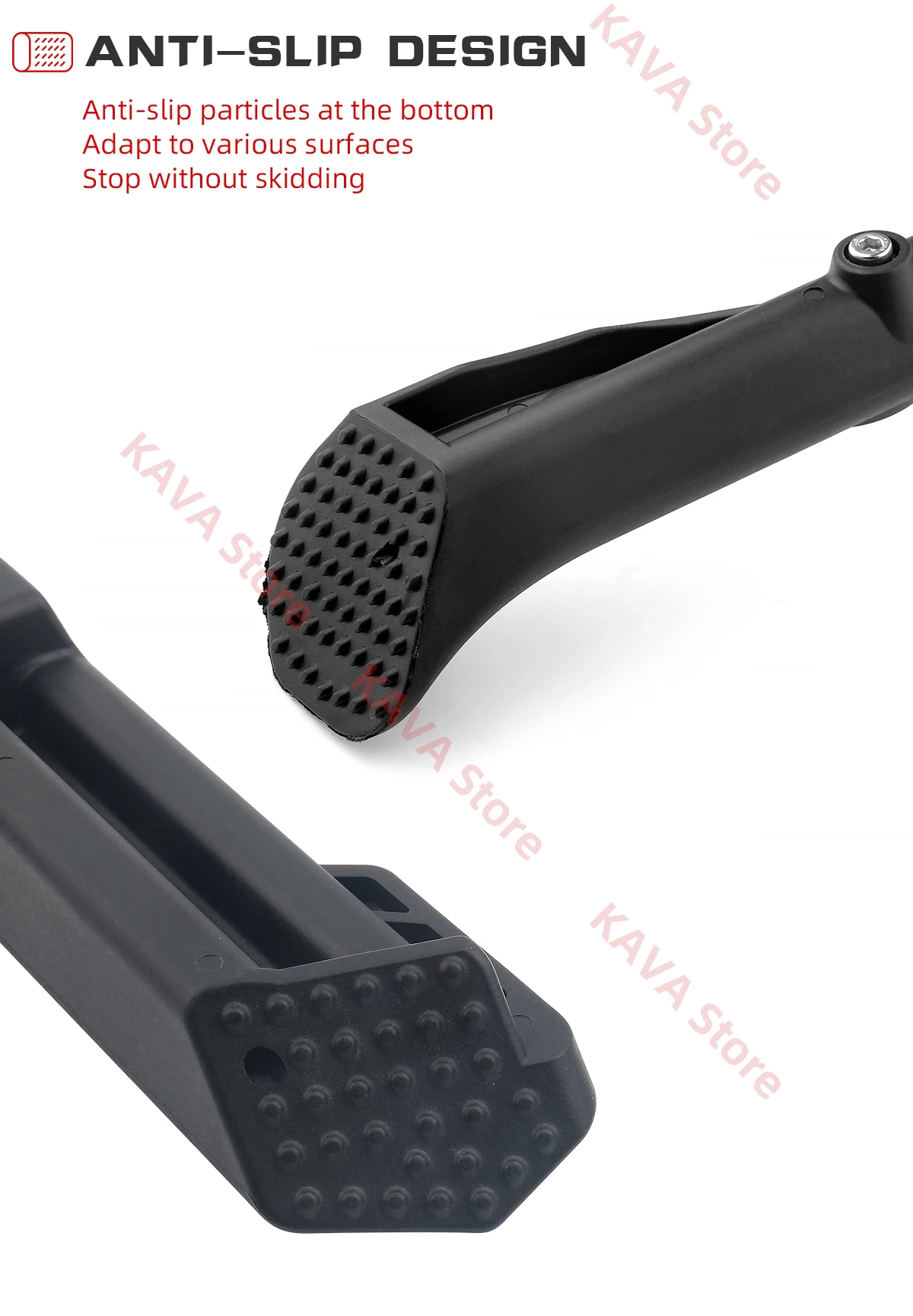 Fahrrad Halter Fußstütze Einstellbare MTB Schnee Klapp Fahrrad Ständer Park Rack Unterstützung Side Kick Ständer Fuß Brace Radfahren Teile – Detail 7