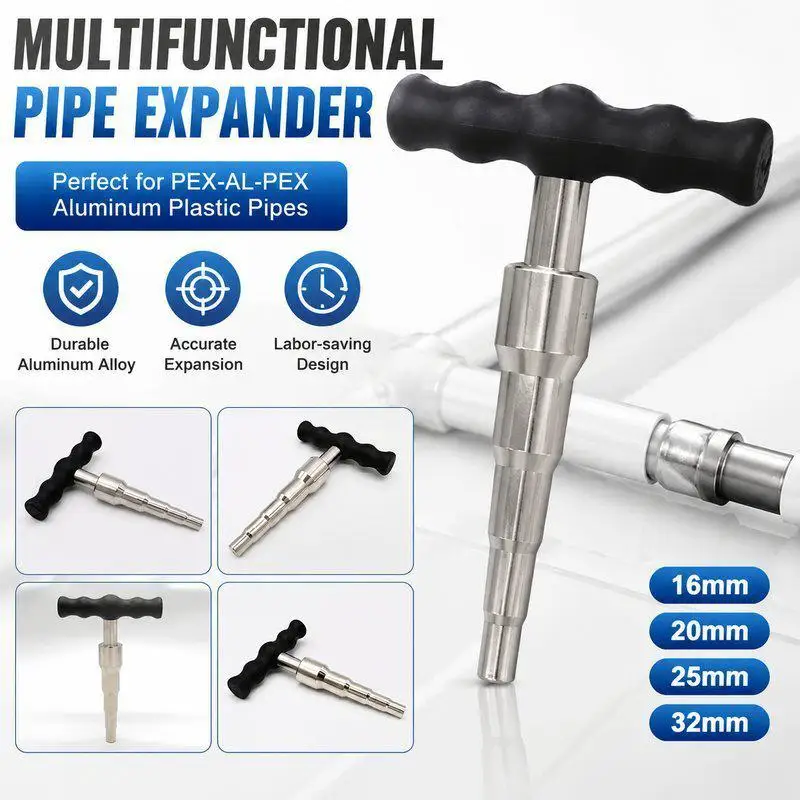 1Pcs Manual Pipe Expander For T Handle16-32mm For Repairing Household Appliances For PVC Aluminum Plastic Pipe view 4