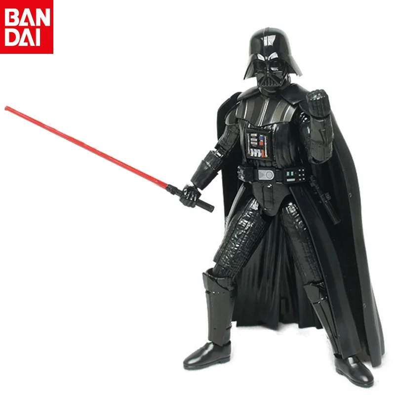 

Оригинальная фигурка Bandai из коллекции «Звездные войны», Дарт Вейдер, Дарт Вейдер, черный воин, Коллекционная модель, подарок на праздник, 1/12