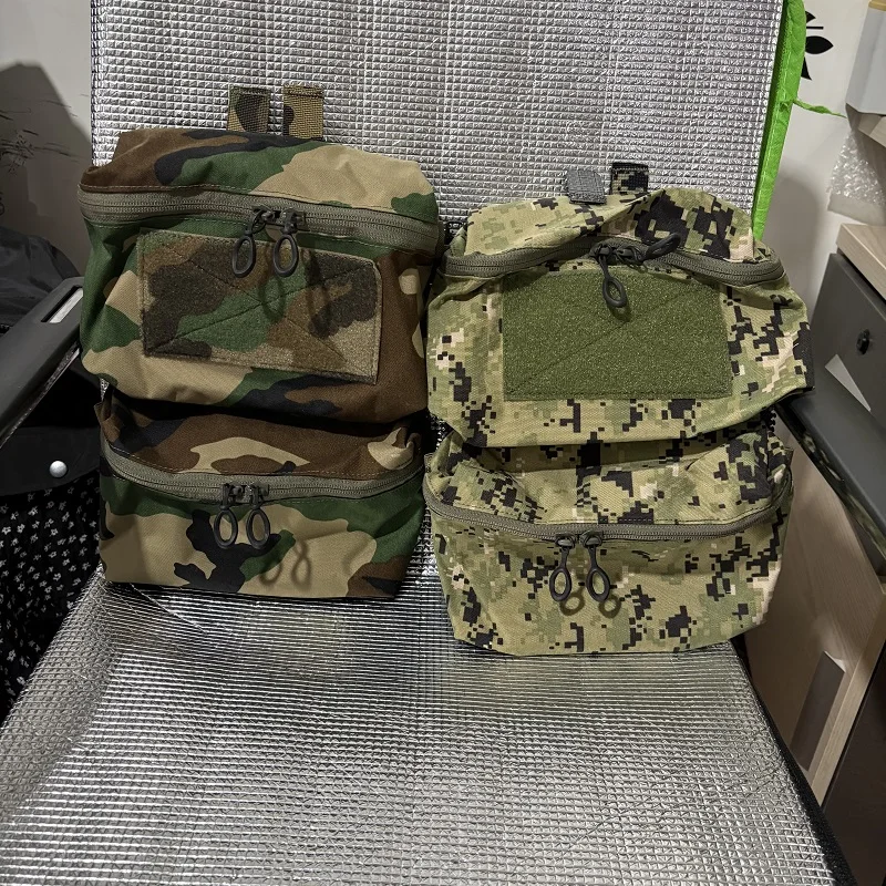 

TR Dual Pocket Back Panel Bag Multi-purpose Tactical Miscellaneous Quick Access Accessory Bag