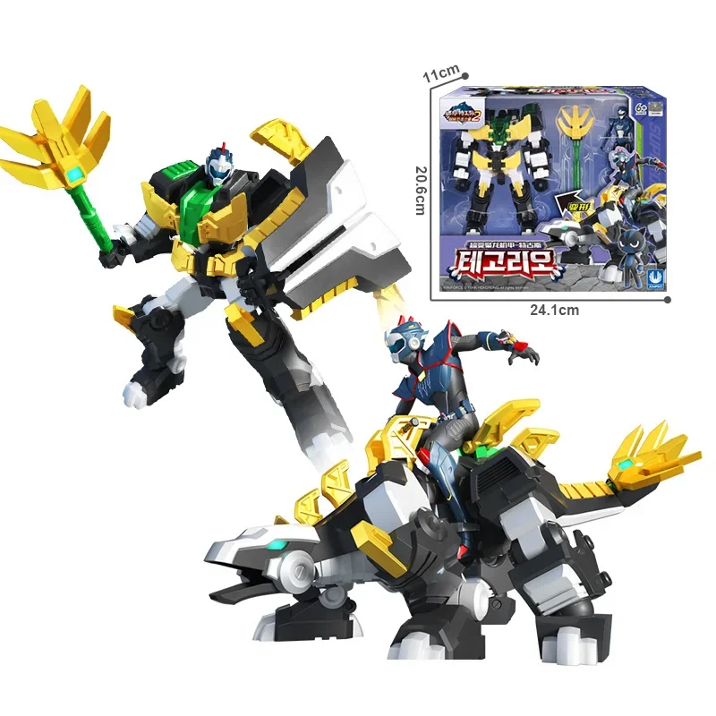 Mini Force 2 Super Dino Power Transformation หุ่นยนต์ของเล่นตัวเลขการกระทํา MiniForce X จําลองสัตว์การเปลี่ยนรูปหุ่นยนต์ของเล่น