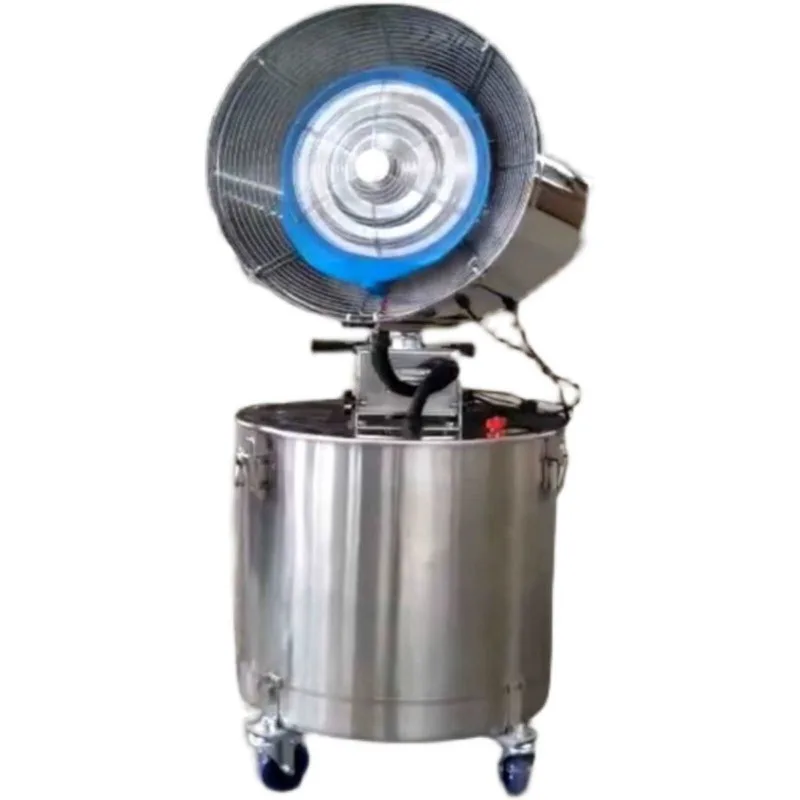 Industrial centrifugal humidifier High power large humidifier Cooling and dust removal workshop Spray mobile humidifier