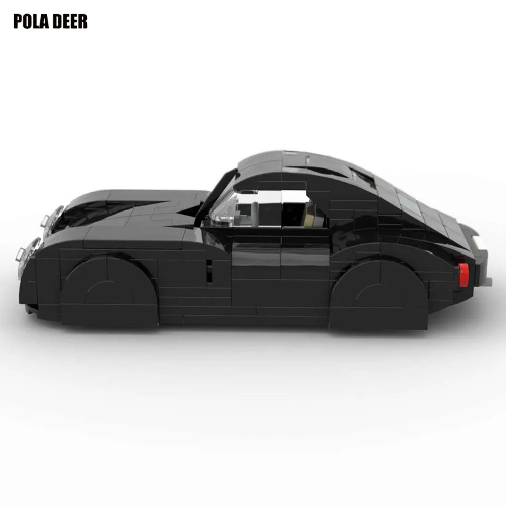 Poladeer 292 Pcs 64 Speed ​​Champions Supercar Small Particle Assembling Building Blocks Toy Boys Educational Model Holiday Gift