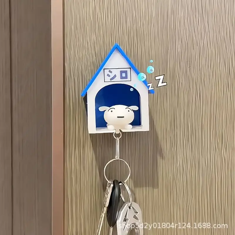 Crayon Shin Chans Pendant Kawaii Anime Nohara Shiro Cute Cartoon Foyer House Pendant Key Storage Decorate Accessories Girls