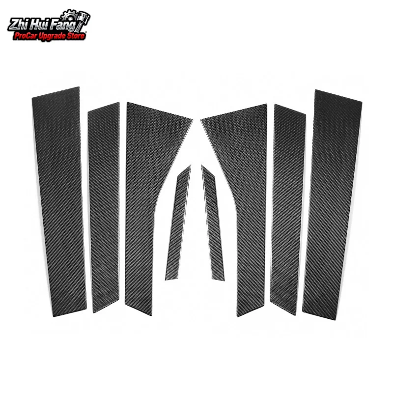 

Suitable for Porsche Macan Center Column Exterior Modification Dry Carbon Fiber Window B- C-Pillar Trim Stick