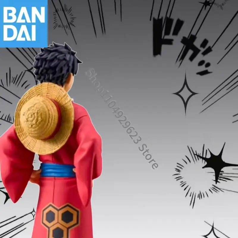 在庫あり 純正 バンダイ ナムコ バンプレスト ワンピース DXF モンキー・D・ルフィ PVC アニメ フィギュア モデル 浴衣Ver. フェスティバルギフト 箱入り玩具