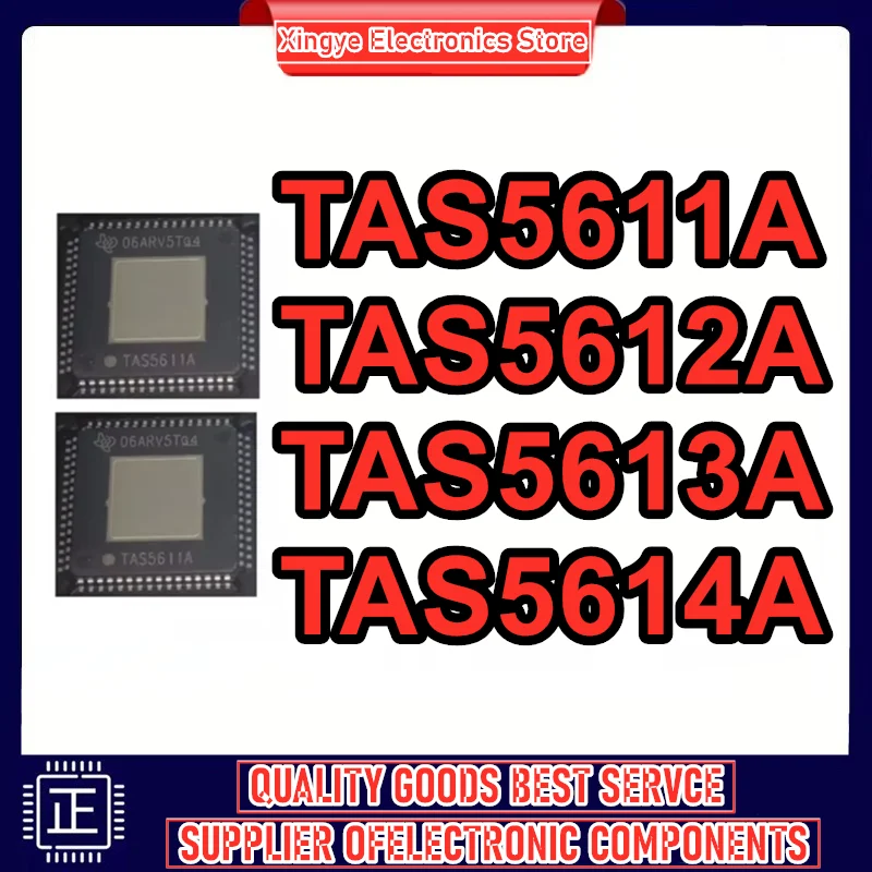 

2PCS TAS5611A TAS5612A TAS5613A TAS5614A HTQFP-64 IC Chip 100% New Original in stock