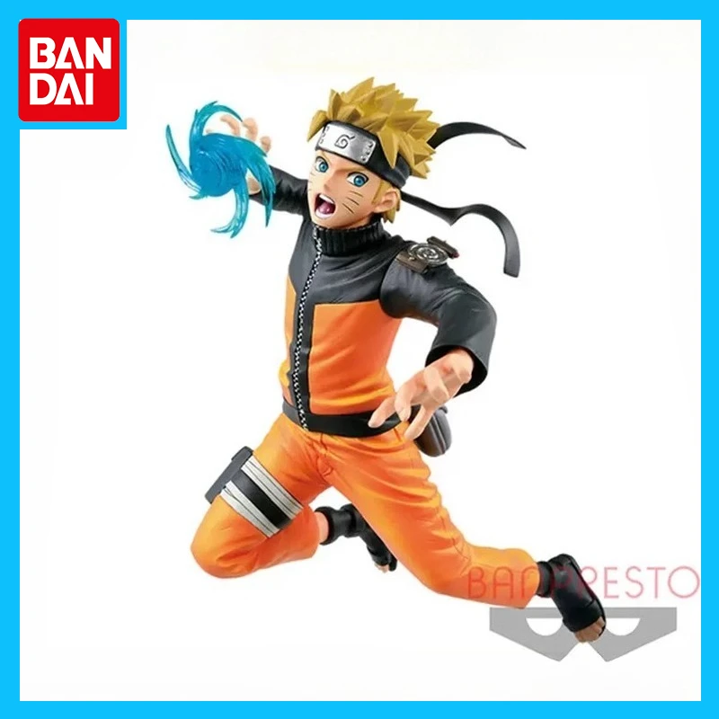 

Bandai Original NARUTO Anime Figure Uzumaki Naruto Action Figure Toys for Boys Girls Kids Gift Collectible Model Ornaments
