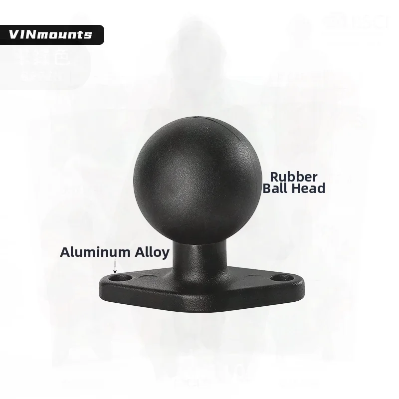 

1,5-дюймовая серия C VIN-C-010 с шаровой головкой и алмазным винтовым основанием AMPS, стандартное расстояние между отверстиями, двусторонняя настольная подставка для ноутбука, держатель