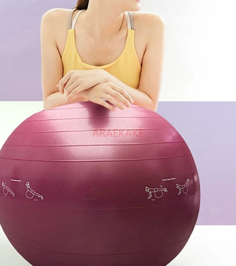 

1pcs Yoga ball beginner explosion-proof thick fitness ball for children, pregnant women childbirth midwifery