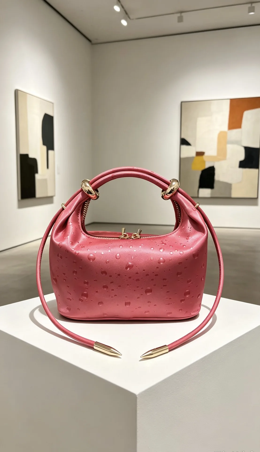 Red Handbag PU Leather Bag Commuter Handbag Fashion Lady's Bag Luxury Evening Bag Party Banquet Bag For Women