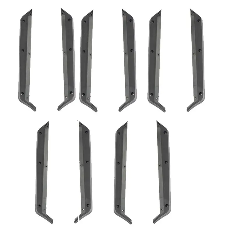 ABJL-10X Bottom Edge Protection Bottom Side Guard Assembly For Wltoys 124019 124018 1/12 RC Car Spare Parts