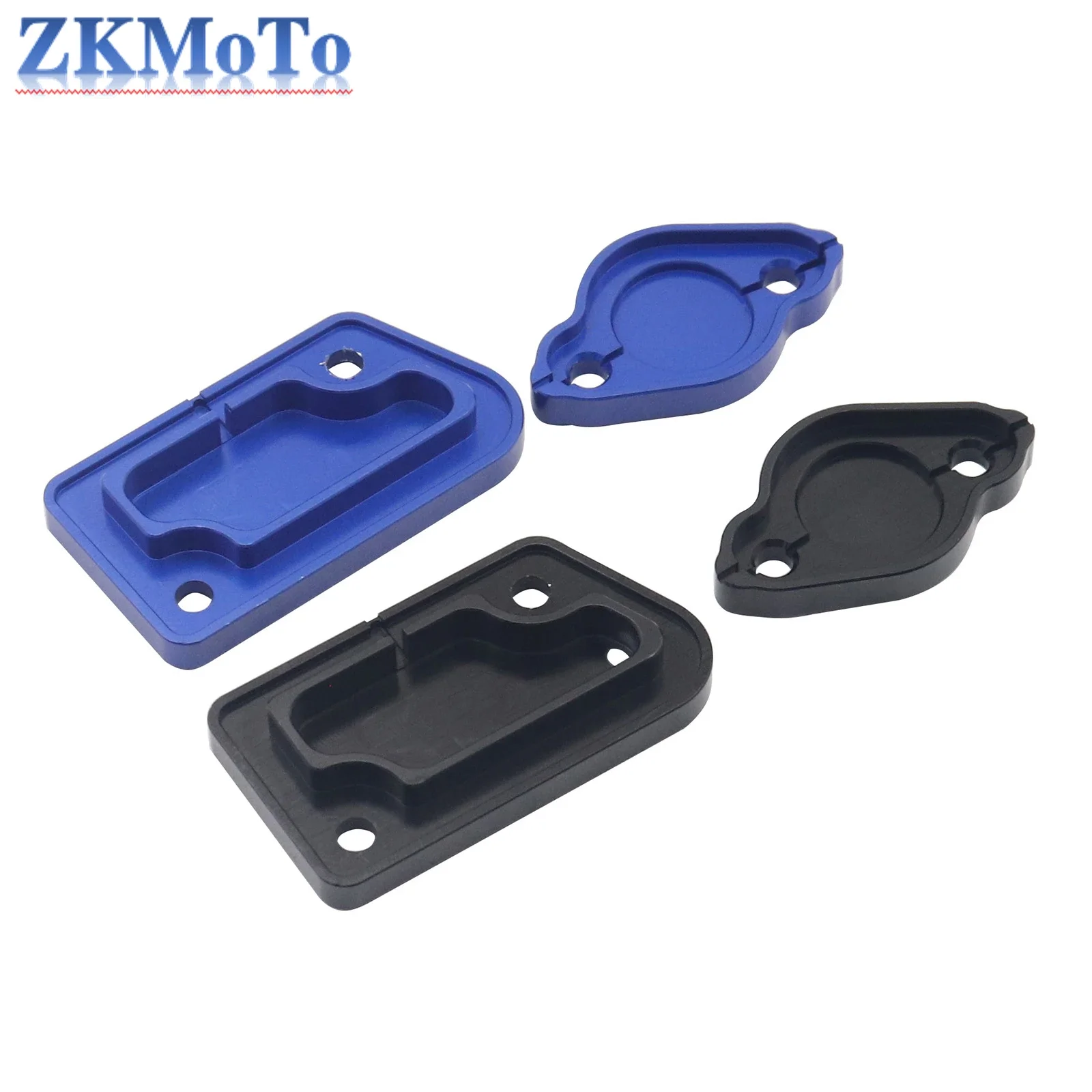 Motorcycle CNC Front Rear Brake Reservoir Covers For YAMAHA YZ125 YZ250F YZ250 YZ250X YZ250FX YZ450F YZ450FX YZ426F 2008-2023