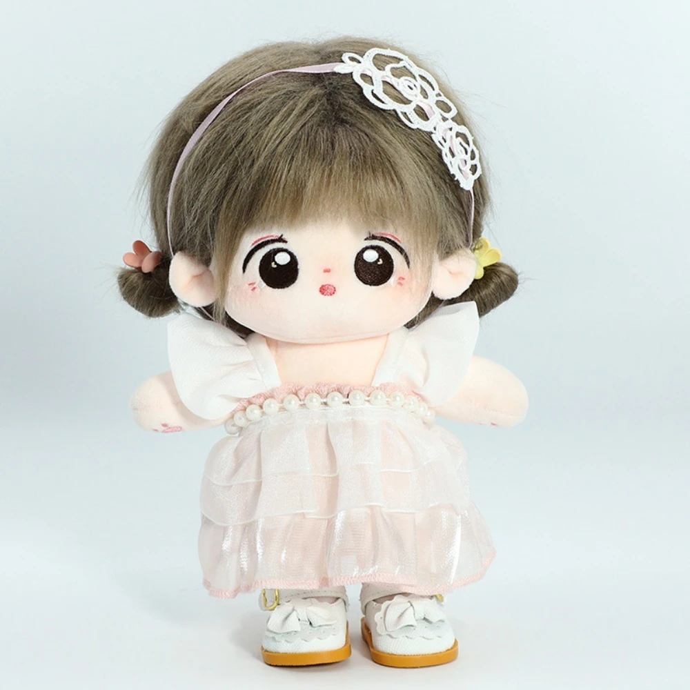 

Одежда для кукол 20 см, платье принцессы, газовое платье, одежда для куклы, аксессуары для сидения, платье для переодевания, игра, подарок, игрушки