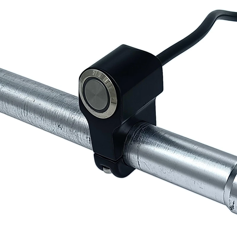 Motolovee Motorcycle Modification Part 22mm Handlebar Motorcycle Switch ATV Scooter Headlight Horn Switches ON/OFF 12V With LED