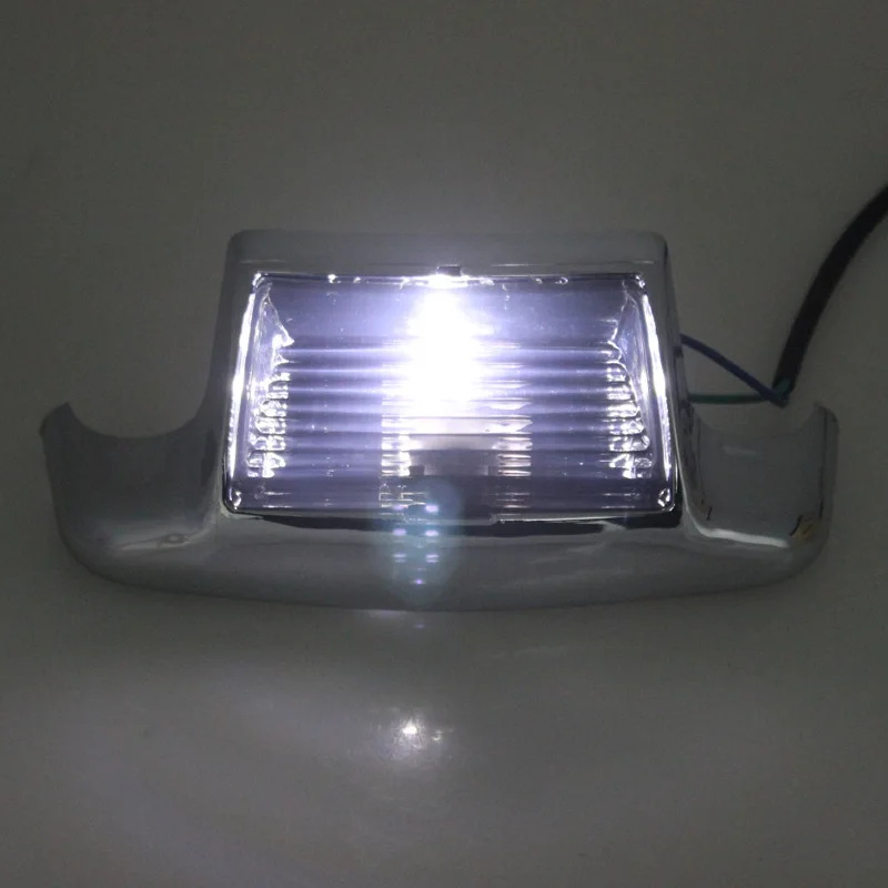 ل هارلي 1986-2008 FLSTC/1993-1996 FLSTN/1980-2013 FLHR دراجة نارية الجبهة/الخلفية الحاجز تلميح ضوء ABS البلاستيك ملحق #3