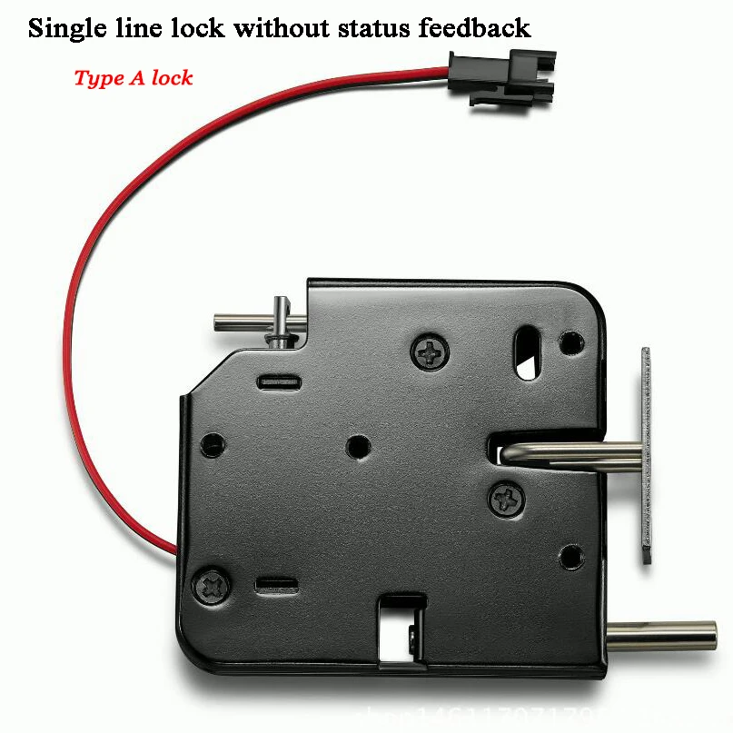 Electric Cabinet Lock 12V Electromagnetic Solenoid Lock Latch Lock for Drawer Vending Machine Mini Door Lock Safety Lock SM2P