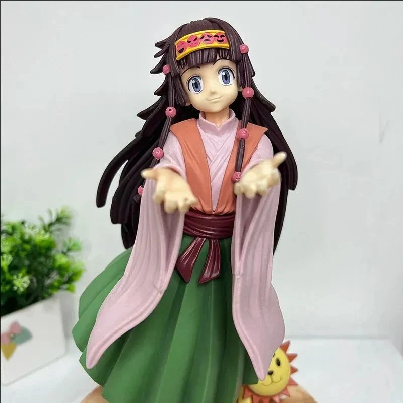Figurki Alluka Zoldyck 25 cm Anime Hunter Hunter GK Wymienne Twarz Kolekcja Ozdoby Prezenty Dekoracja Biurka Zabawki Urodzinowe