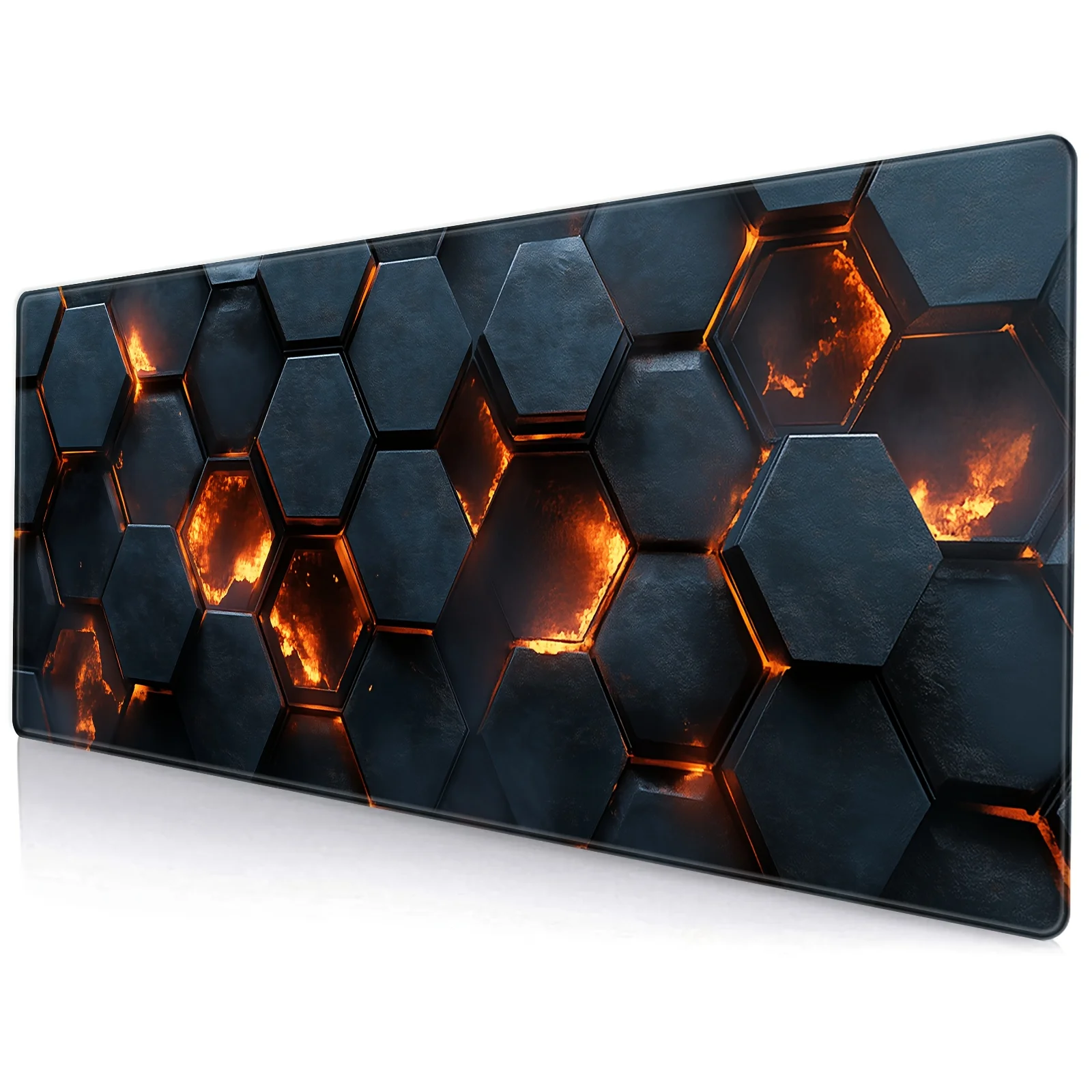 

Extra-Large Honeycomb Gaming Mouse Pad with Non-Slip Base Comfortable Foldable Desk Mat for Computers Laptops Office accessories