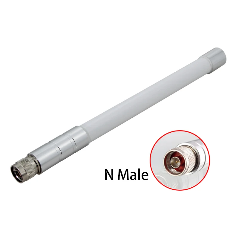 433MHz fiberglass antenna omnidirectional high gain LORA module 450-470-510mhz radio data transmission station N male antenna