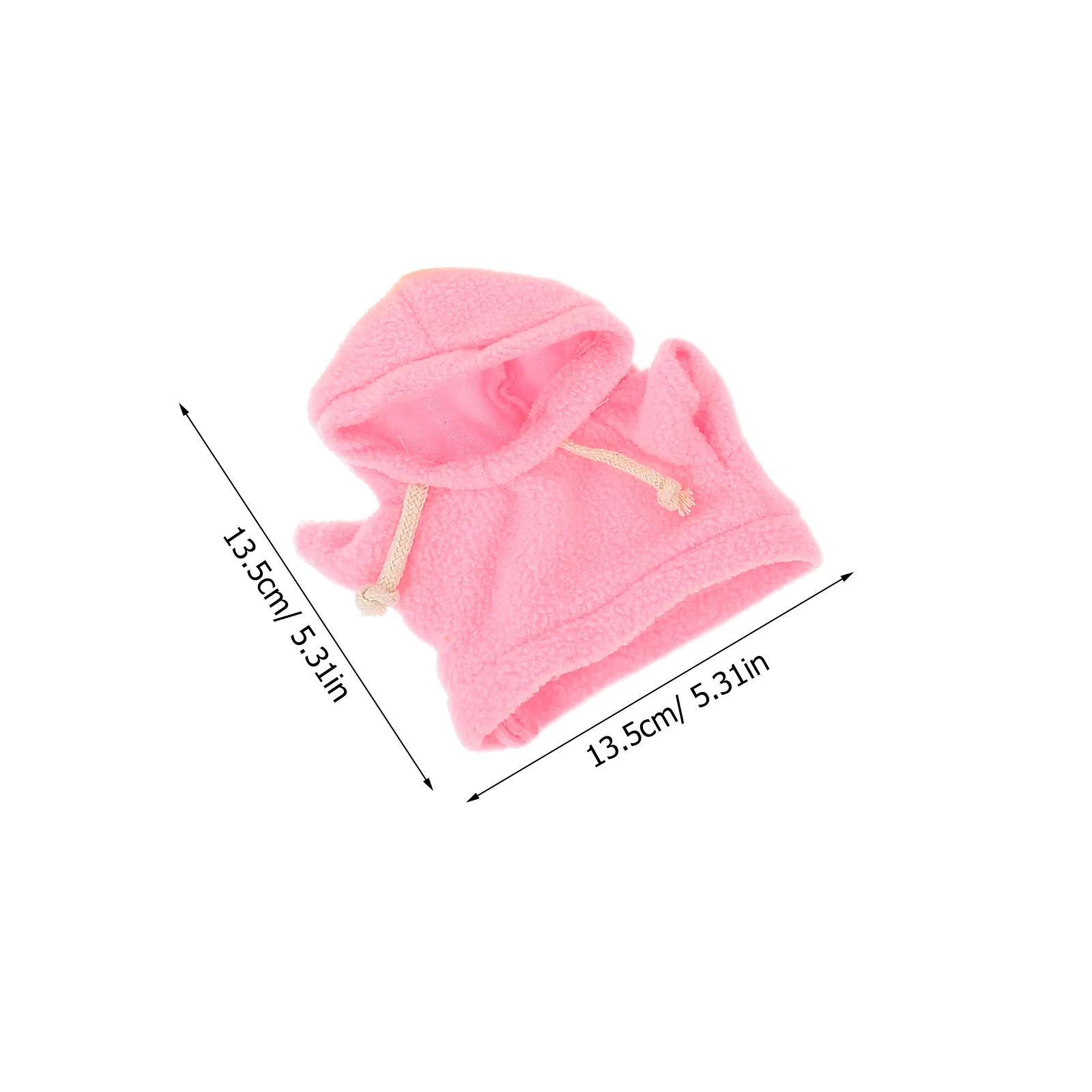 4Pcs Animal Bear Clothes Set 20Cm Replacement Hoodie Pants Outfit Soft Suitable for Kids Play and Dress Up Dress