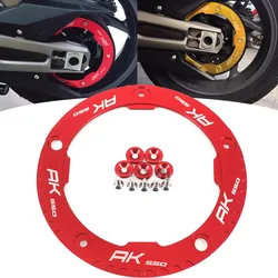Motorcycles Accessories CNC Aluminum Transmission Belt Pulley Cover For KYMCO AK550 AK 550 2017-2023