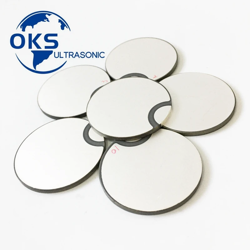 

10Pcs/Lot High Quality Disc Piezoelectric Ceramic 50x1mm Positive And Negative Poles On The Same Side