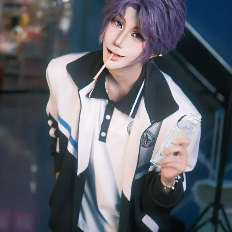 

Game Love and Deepspace Cosplay Costume Xavier Zayne Caleb Rafayel School Uniform Suit Unisex for Anime Party Cos Clothing