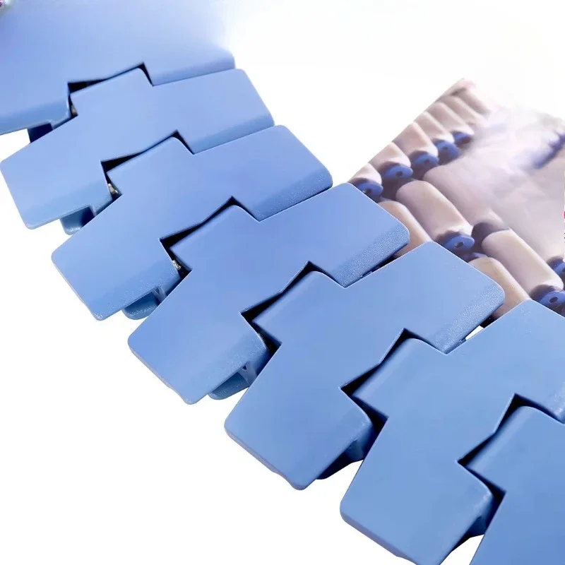 

Plastic roof chains for tank conveyor chains