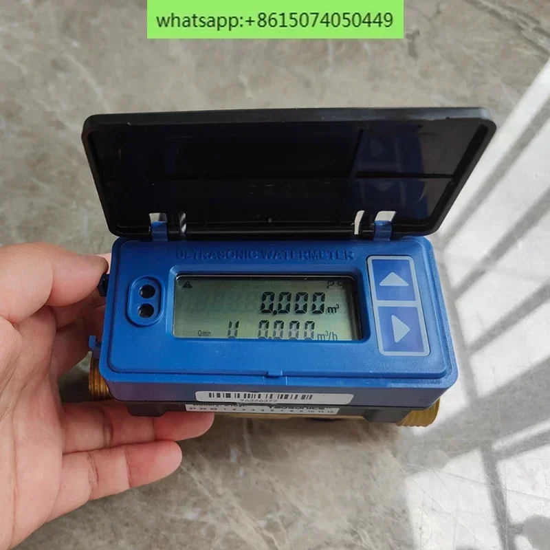 T3-1-2-H عداد مياه تدفق الري الزراعي بالموجات فوق الصوتية أنبوب نحاسي اتصال الخيط مع مخرج RS485 و Mbus