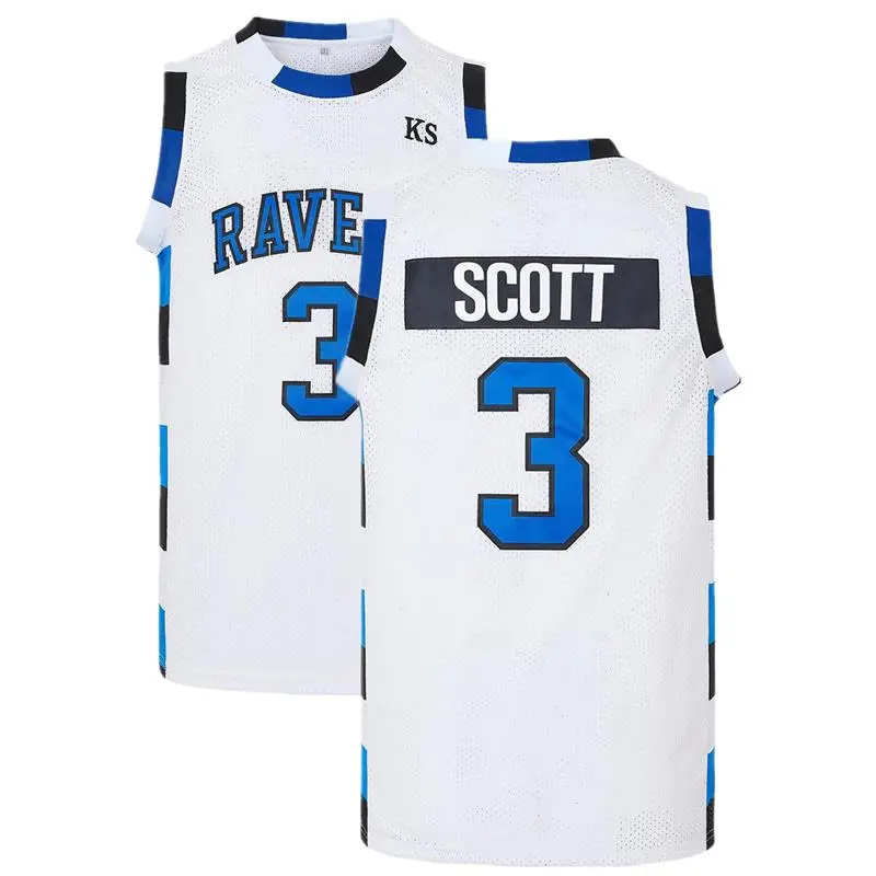 LangMao Boys Shirt Movie ONE TREE HILL SCOTT #23 RAVENS #3 Basketball Jersey Sports Shirt Breathable Quick Drying Mens Tops