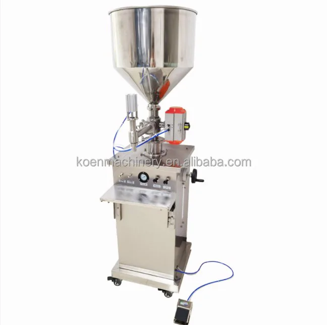 

300ml 500ml Bubble Pneumatic Ball Valve Filling Machine
