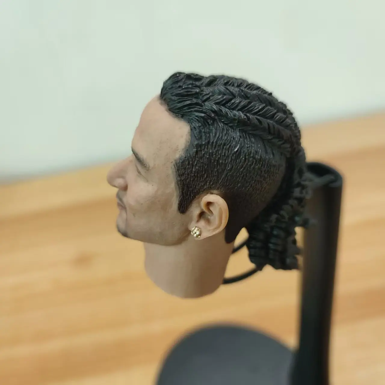 غطاء الرأس 1/6 رجل عسكري نحت الرأس HP-0050 ذكر رئيس نحت جاكي تشيونغ هونغ كونغ ستار نموذج صالح 12 "Hottoys عمل الشكل