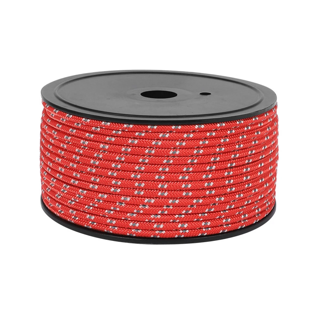 

Field Binding Camping Guylines Hiking Tent Line High Recognition At Night High-quality Material Hiking Trips For Camping Tents