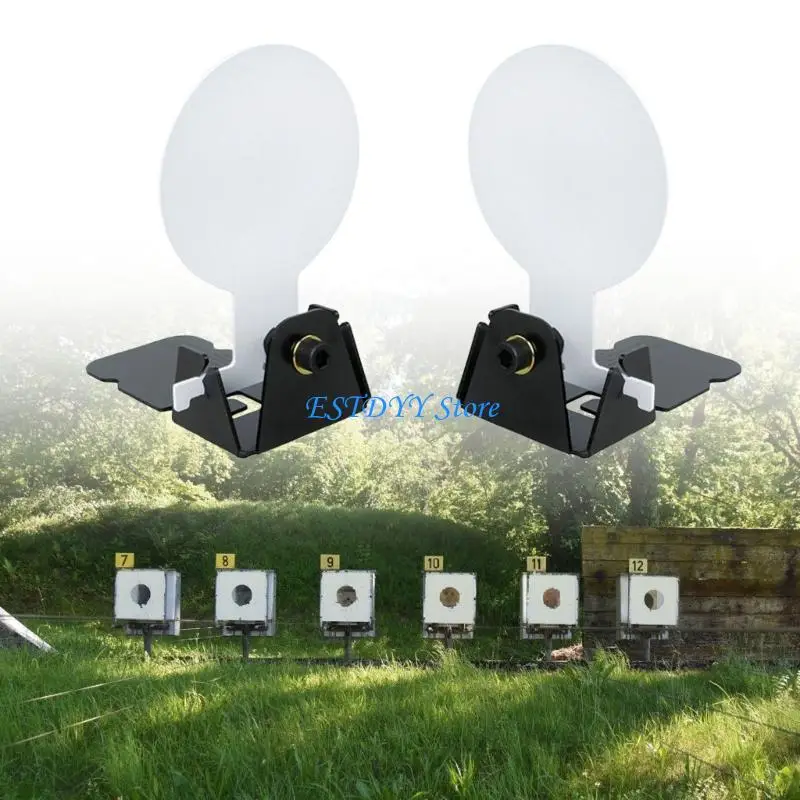 أهداف الرماية الفولاذية المحمولة G6DE سهلة التجميع لممارسة بنادق المسدسات