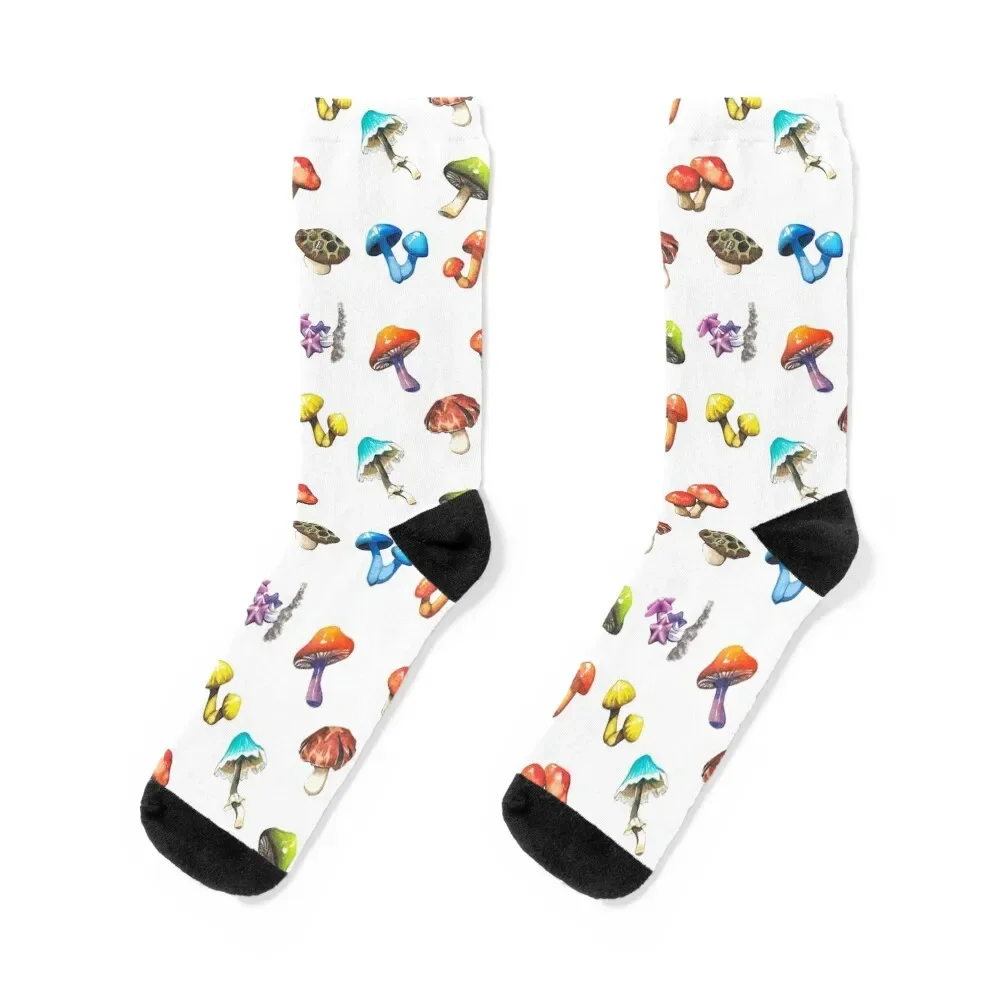 

mushrooms Socks Children's winter gifts Crossfit kawaii Girl'S Socks Men's