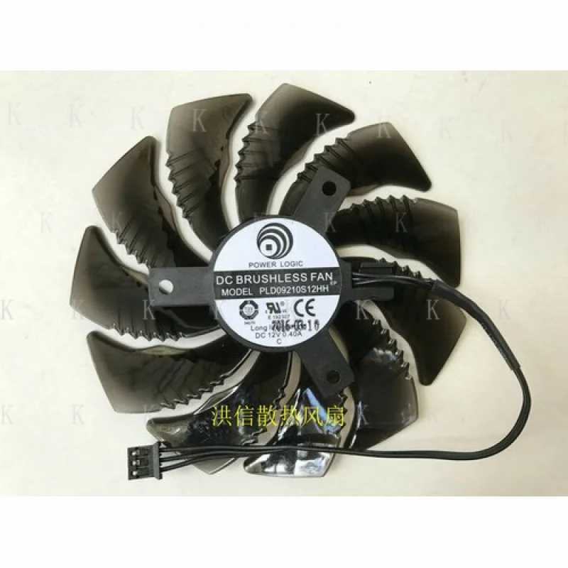 C  for  POWER LOGIC PLD09210S12HH 12V 0.40A for GIGABYTE cooling fan 3pin