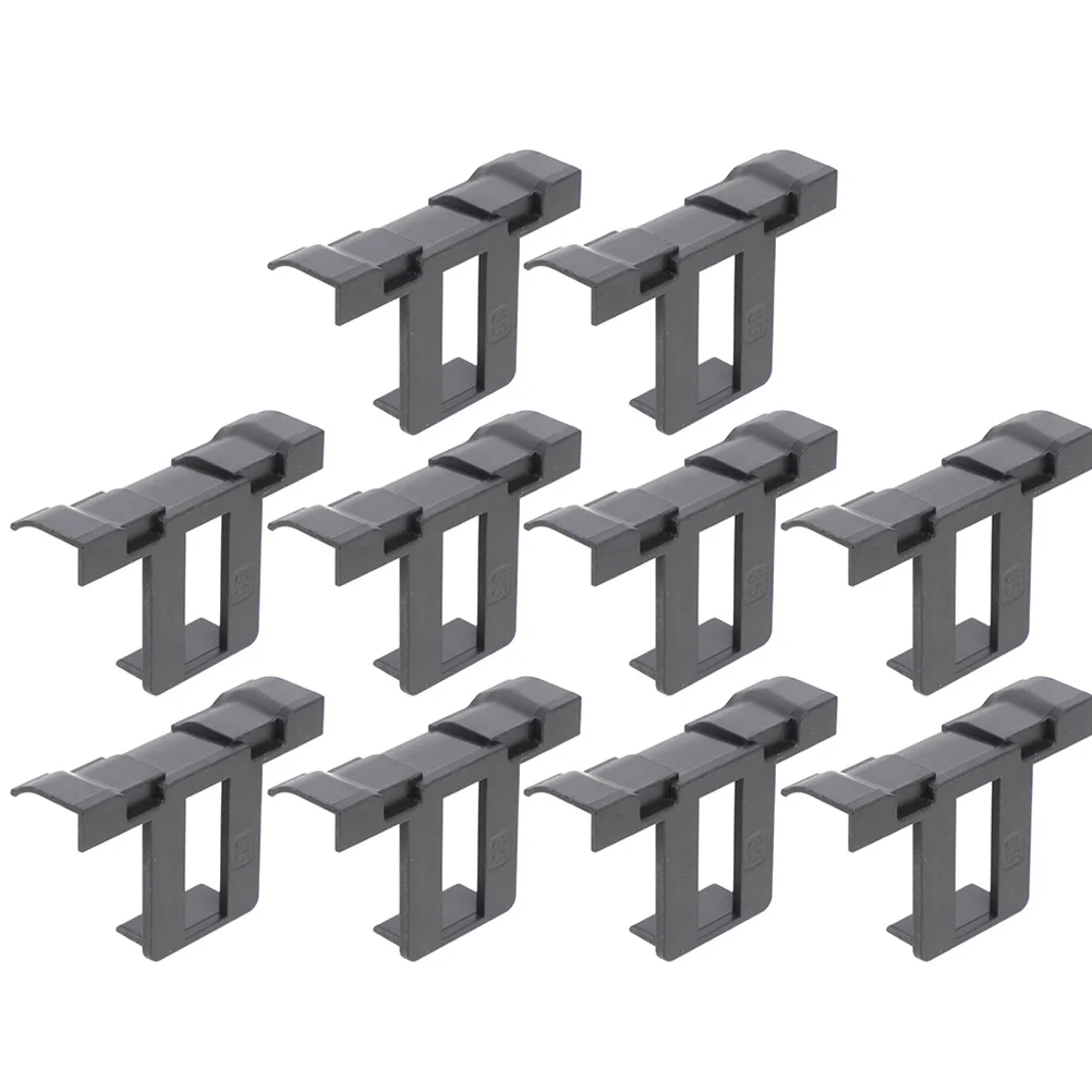 

10Pcs Solar Panel Drainage Clamps Clips Mud Drainage Self-Fastening Lightweight Panel Cleaner