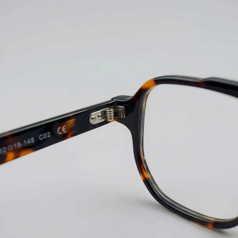 الرجعية خلات اثنين جسر مربع النظارات الإطار الرجال والنساء مكافحة الضوء الأزرق نظارات للقراءة النظارات البصرية الفاخرة العصرية 2025 #6